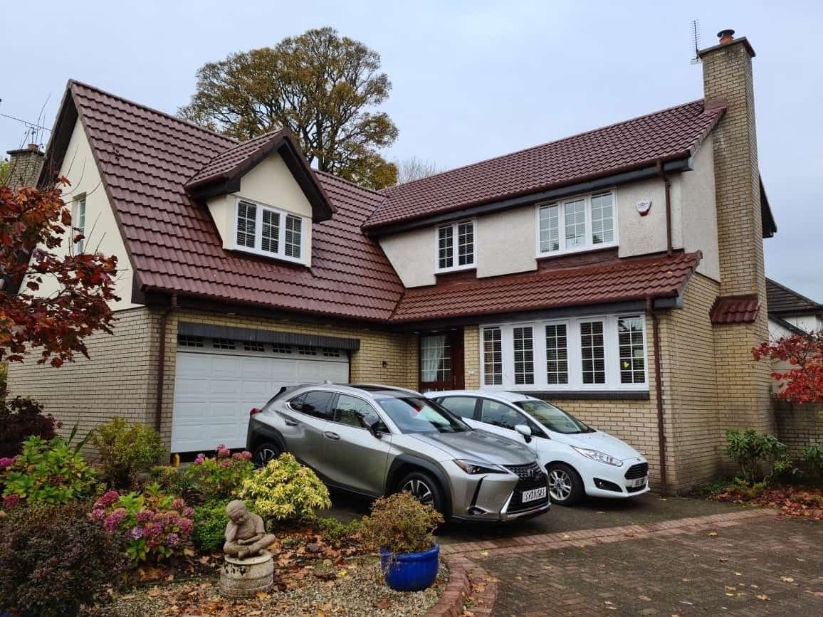 Wall coating project in Scotland