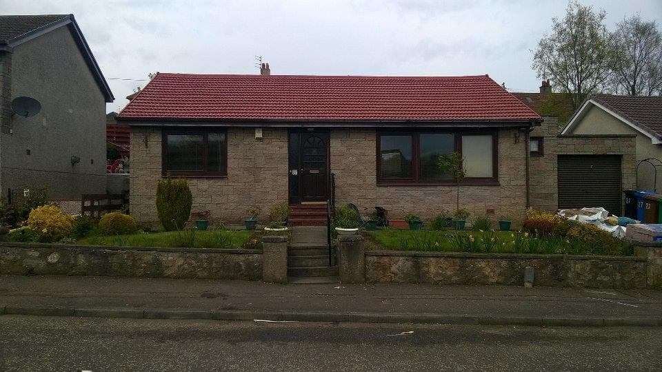 Wall coating project in Scotland