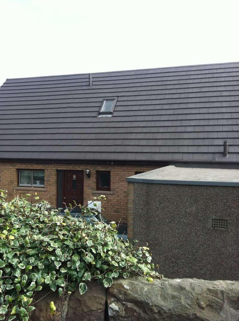 Wall coating project in Scotland