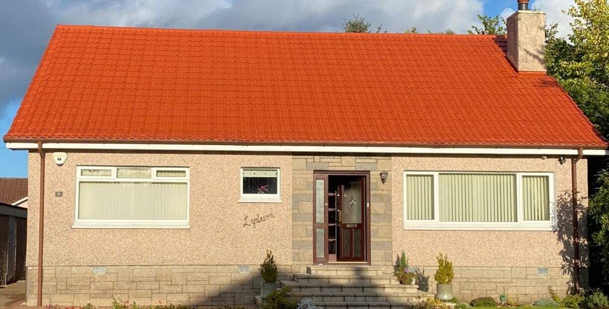 Wall coating project in Scotland