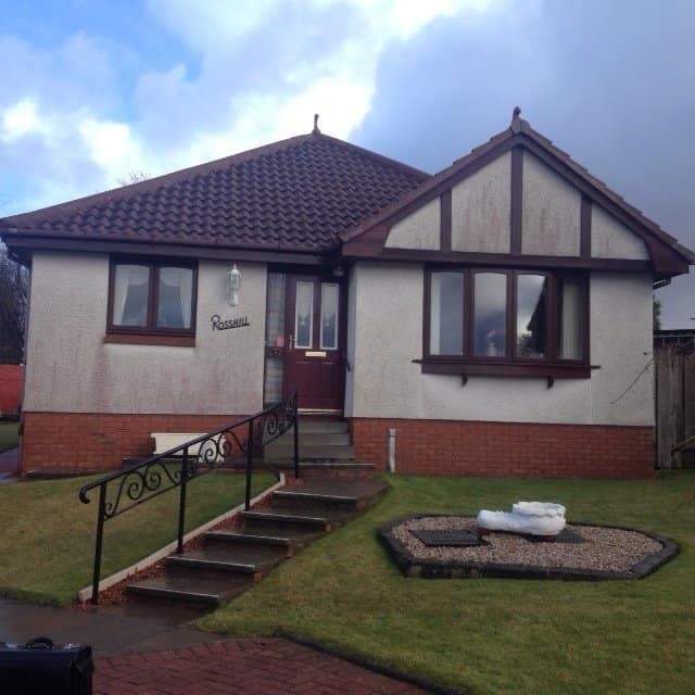 Wall coating project in Scotland